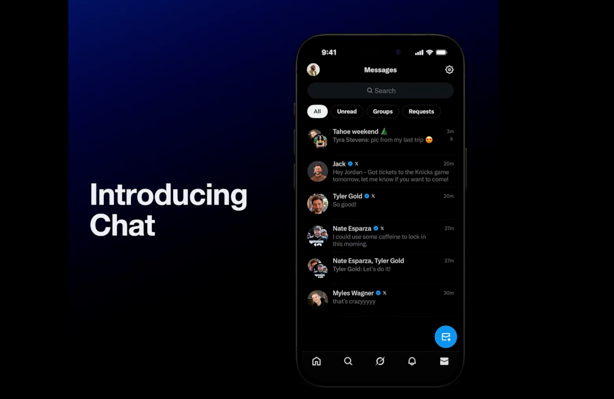 X Introduces Chat: Enhanced Messaging with Encryption and Video Calls